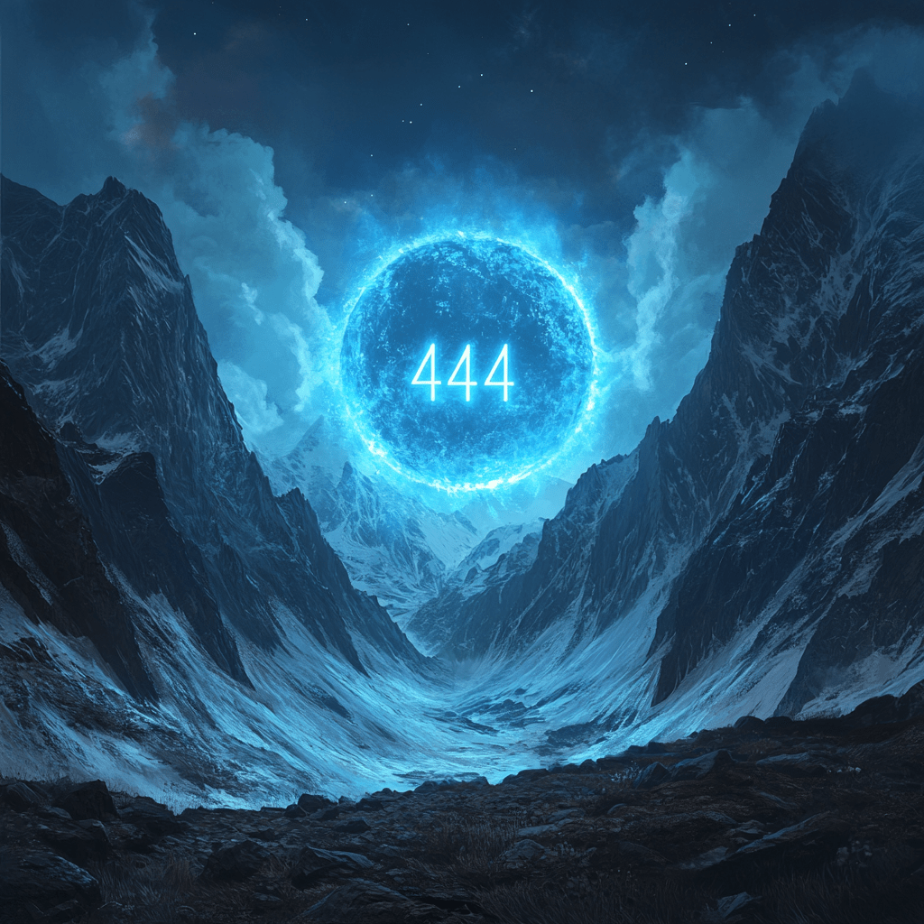 aangel number 444 in blue mountain